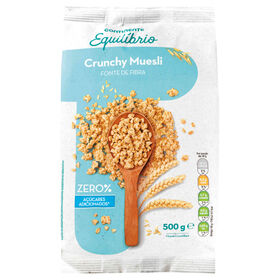 Muesli Crunchy Continente Equilíbrio 500 gr