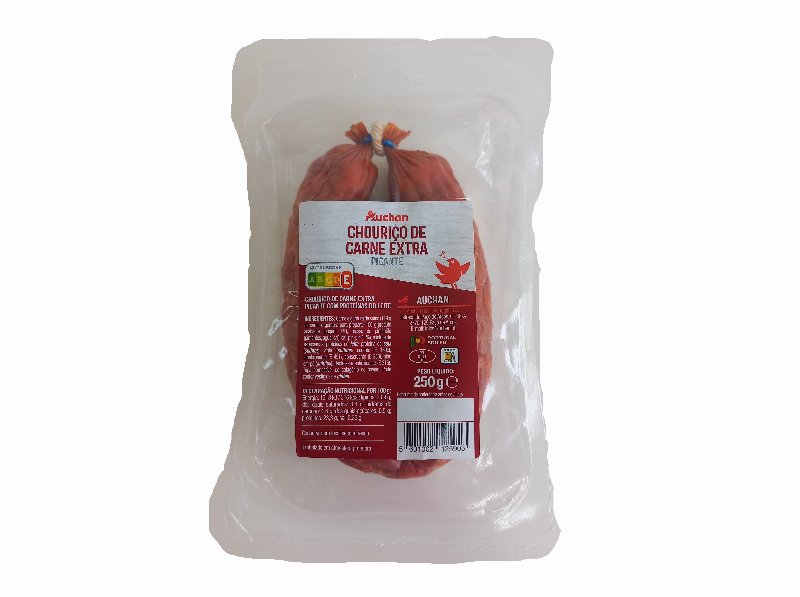 Chouriço Carne Extra Auchan Picante 250 g