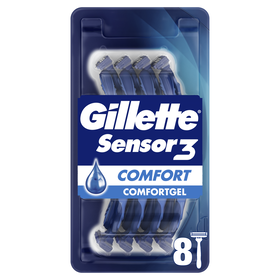 Lâminas Descartáveis Sensor3 Comfort Gillette 8 Un