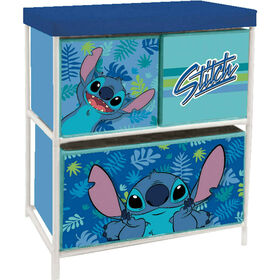 Estante 3 Gavetas 53X30X60Cm Stitch Disney