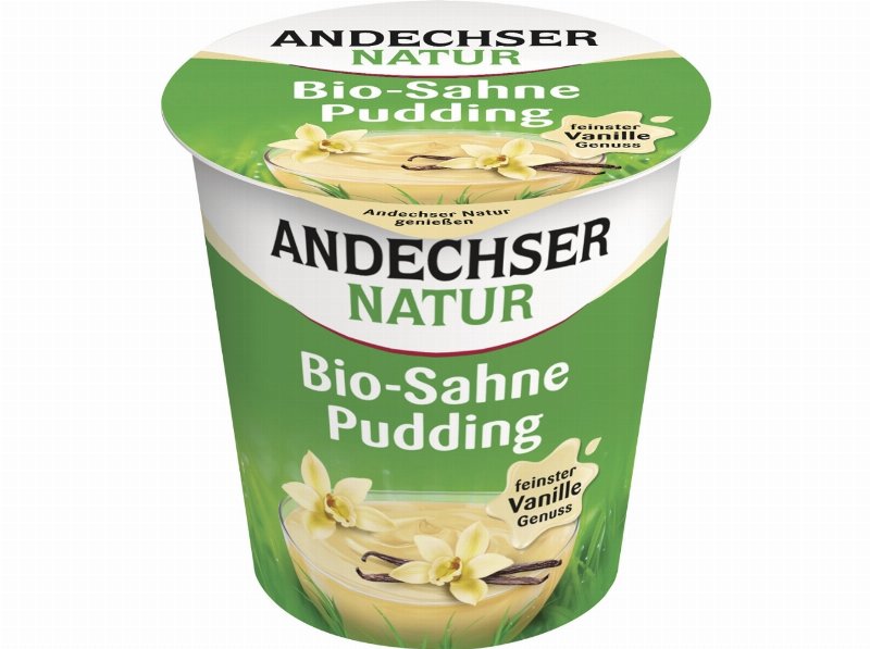 Pudim Andechser Baunilha Bio 150 g