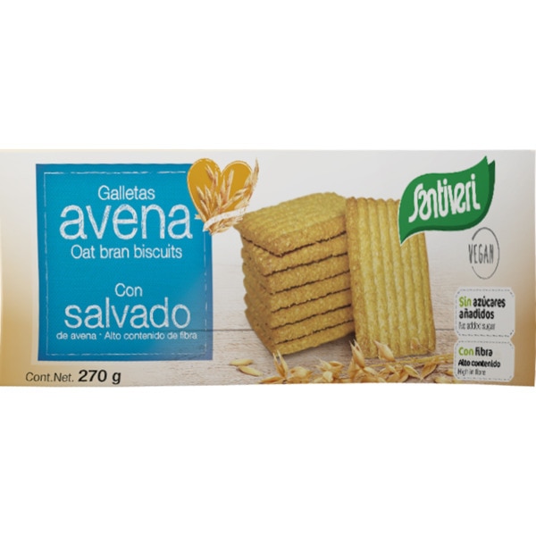 Bolachas De Aveia Sem Açúcar 270 g