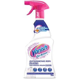 Tira Nódoas Spray Oxi Action Roupa Branca Vanish 750 ml