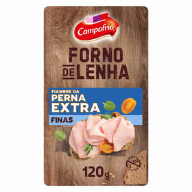 Fiambre Da Perna Extra Forno De Lenha Fatias Finas Campofrio 120 gr