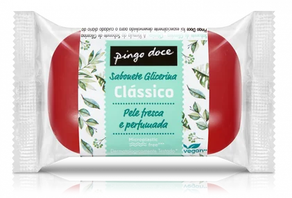 Sabonete De Glicerina Clássico Pingo Doce 0.1Kg