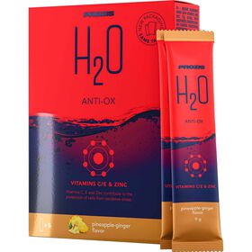 Infusão Ananás E Gengibre H2O Anti-Ox Prozis 8 X 9 gr