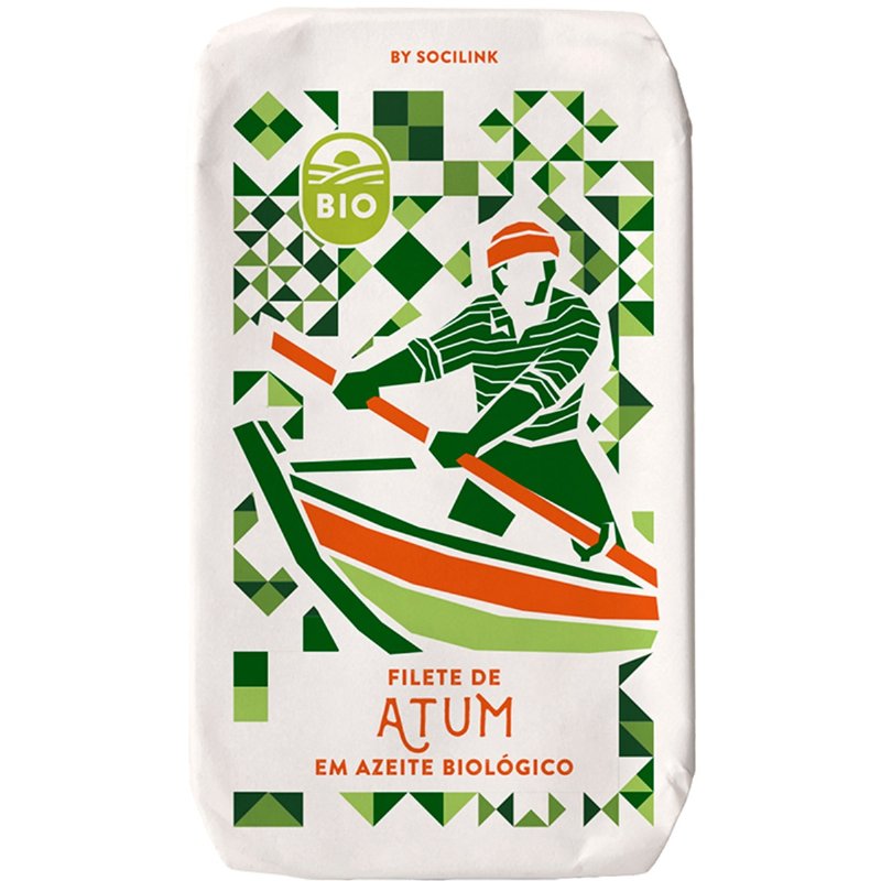 Filete De Atum Em Azeite Biológico 120 g