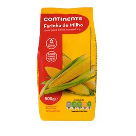 Farinha De Milho Sem Glúten Continente 500 gr