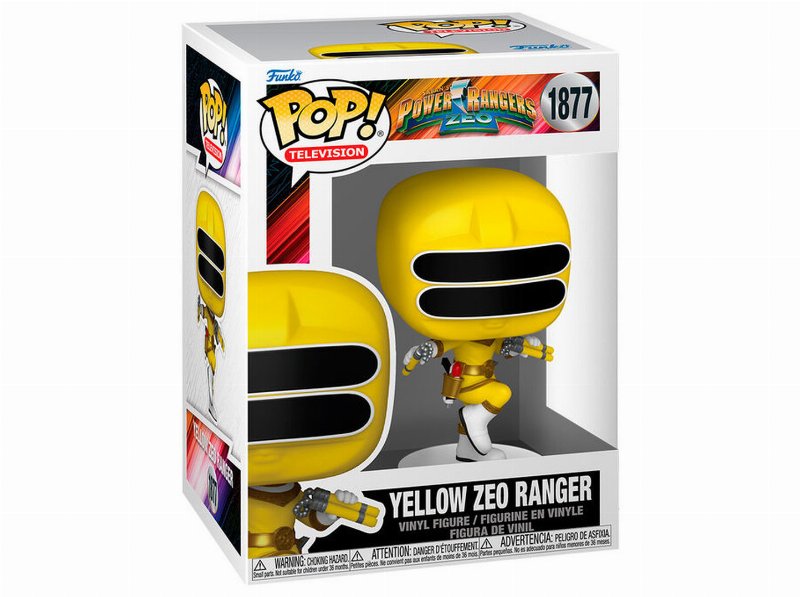Figura Pop! Funko Pr Z- Zeo Ranger Yellow