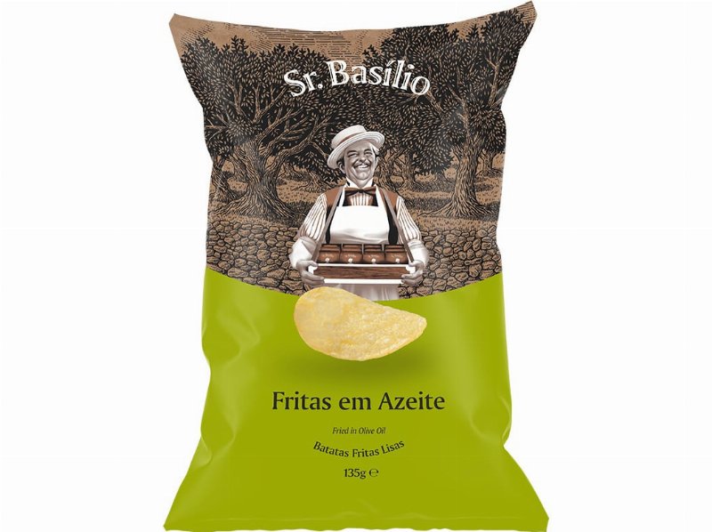 Batatas Sr.basílio Fritas Bf Lisa Azeite 135 g