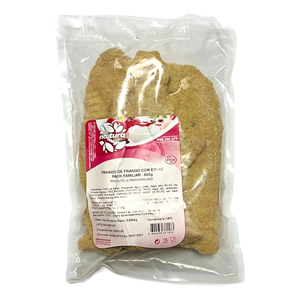 Panado Frango Com Ervas Aromáticas Saco 600 g Neutura