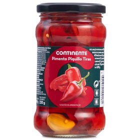 Pimento Piquillo Em Tiras Continente 220 gr