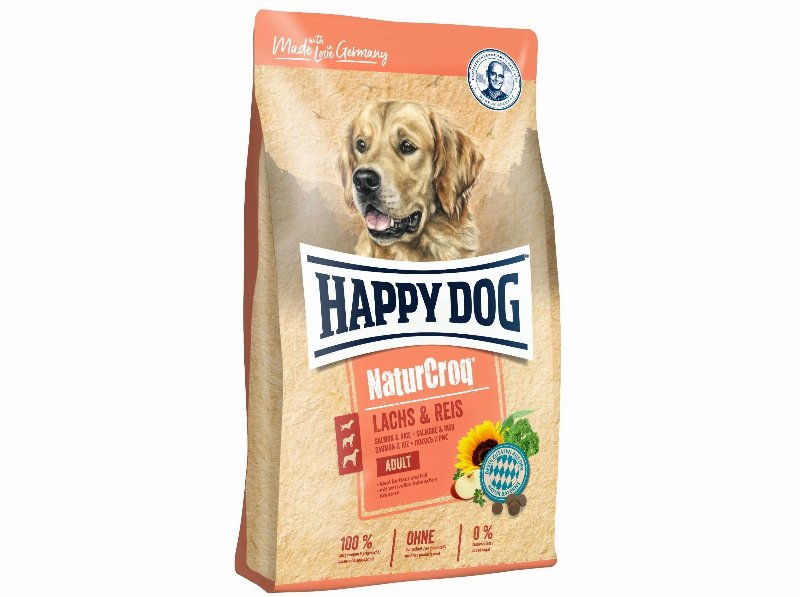 Ração Cão Happy Dog Naturcroq Salmão 4 kg