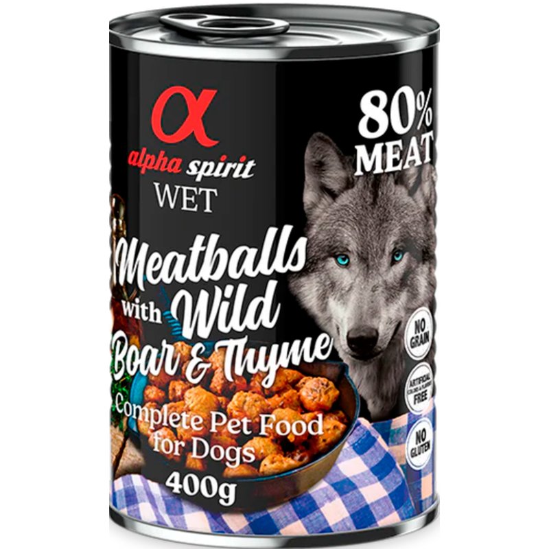 Alimentação Húmida Para Cão Javali 400 g