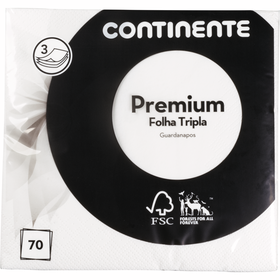 Guardanapos 3 Folhas Continente 70 Un