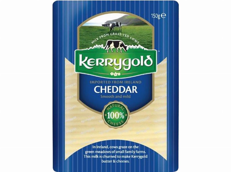 Queijo Kerrygold White Cheddar Fatias 150 g