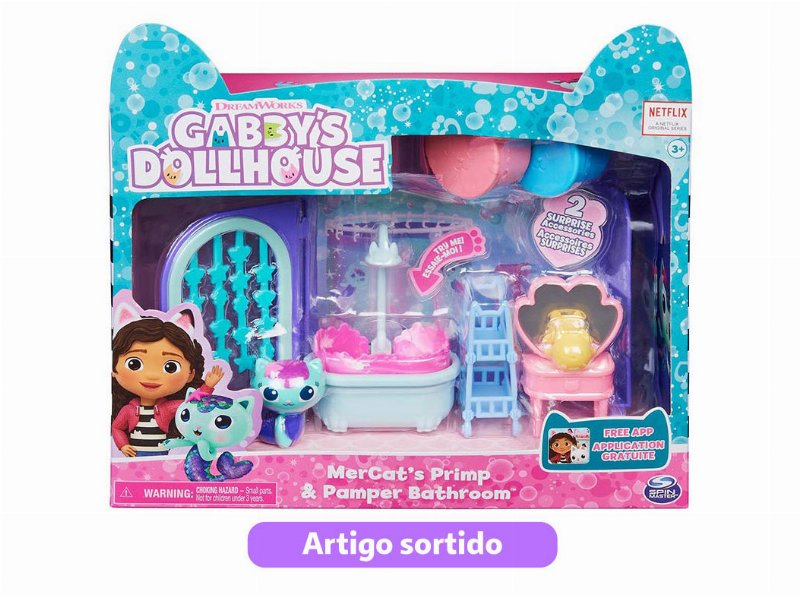 Quartos Deluxe Da Gabbys Dollhouse Modelos Sortidos