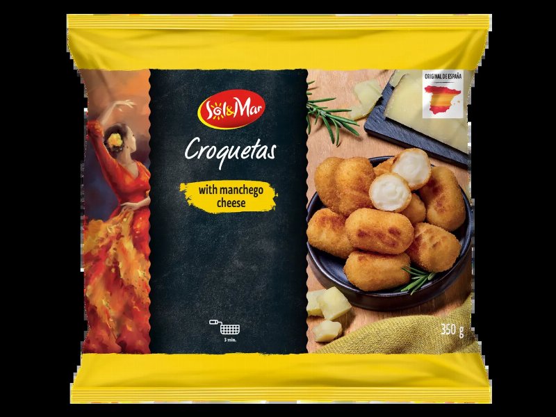 Croquetes Com Queijo Manchego Dop