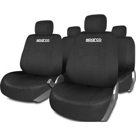 Capa 5 Lugares Preto Sparco 5 Un