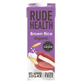 Bebida Vegetal De Arroz Integral Rude Health 1 Lt