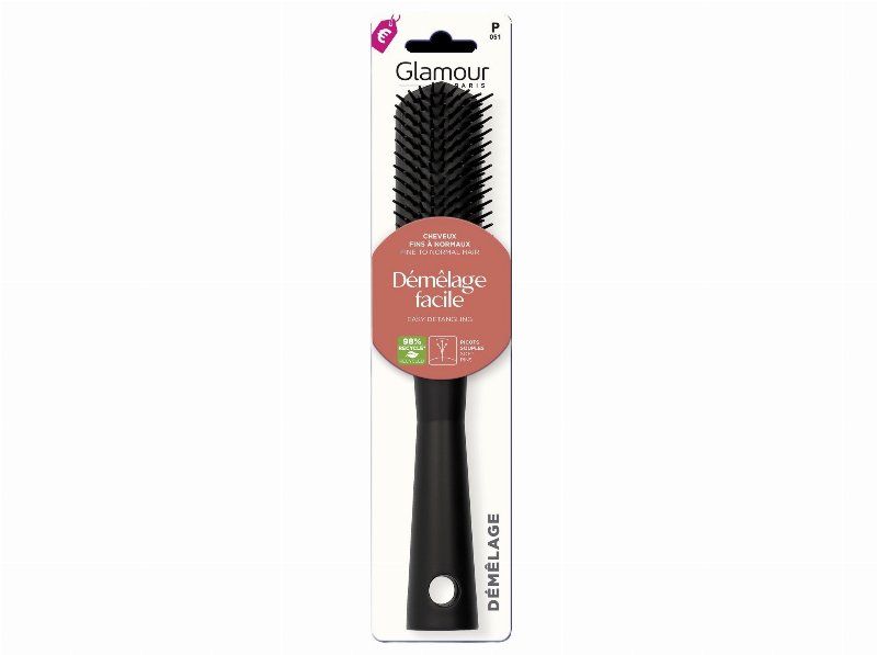 Escova De Cabelo Para Desembaraçar Glamour Paris Un