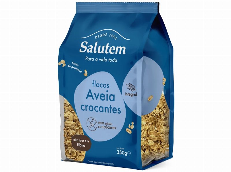 Flocos De Aveia Salutem Croc 0% 350 g