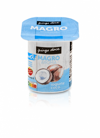 Iogurte Magro Coco Pingo Doce 0.125Kg