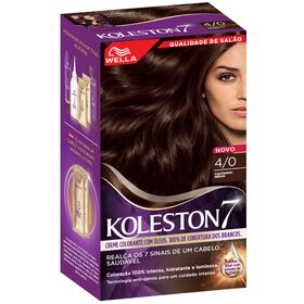 Coloração Permanente Castanho Médio 4.0 Koleston 1 Un