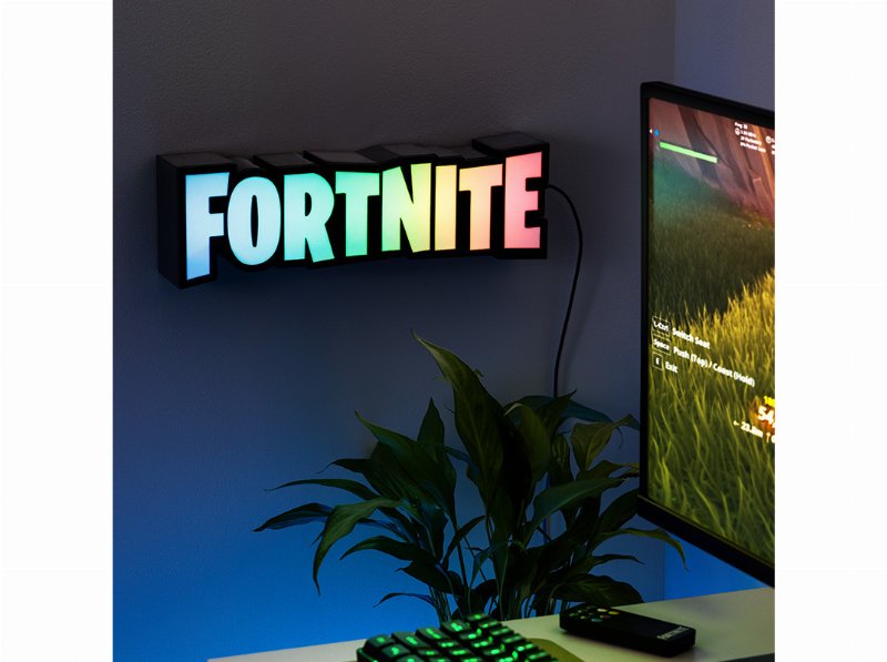 Candeeiro Fortnite Logo