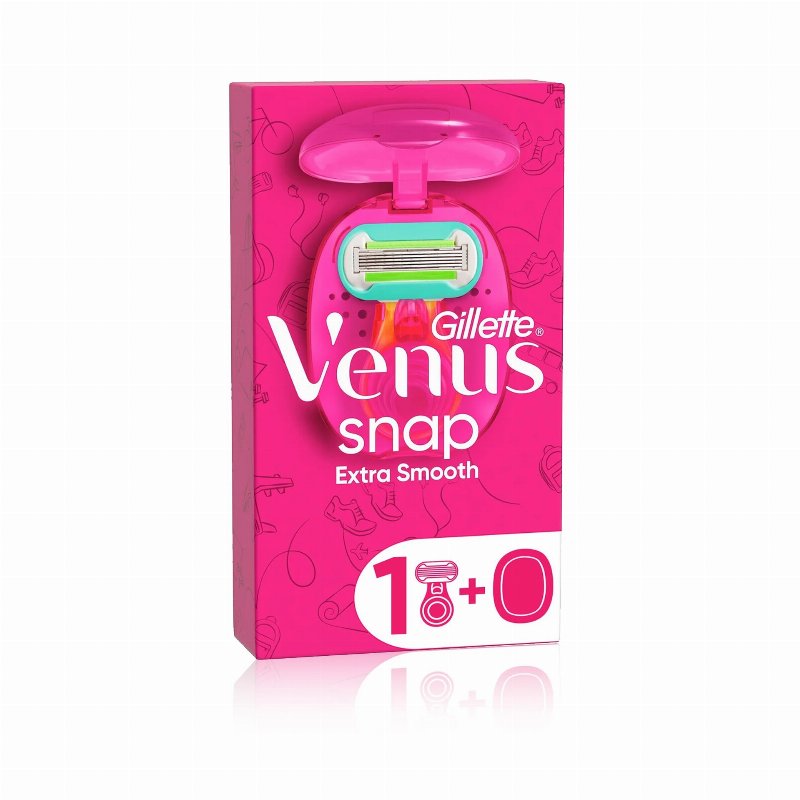 Gillette Venus Snap Extra Smooth Máquina Depilatória Com 1 Recarga