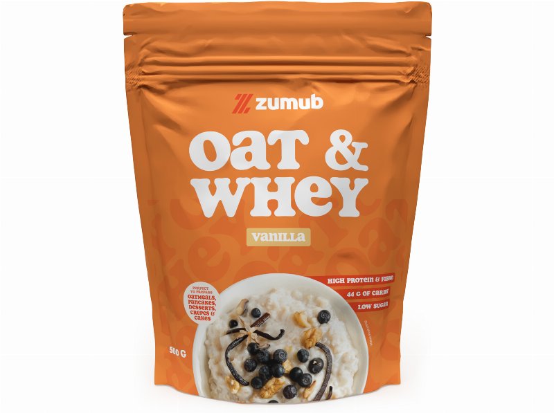 Proteina Zumub Aveia & Whey Baunilha 500 g