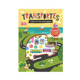 O Meu Livro De Autocolantes - Transportes