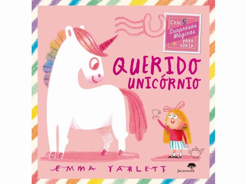 Livro Querido Unicórnio De Emma Yarlett