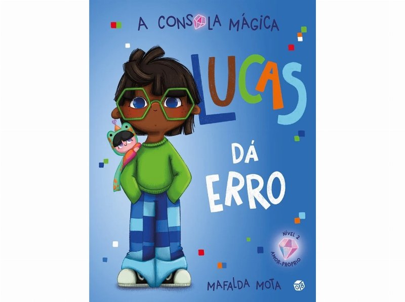 Livro A Consola Mágica - Lucas Dá Erro