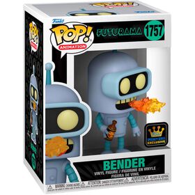 Funko - Figura Futurama S4 - Bender With Chase (Glow)