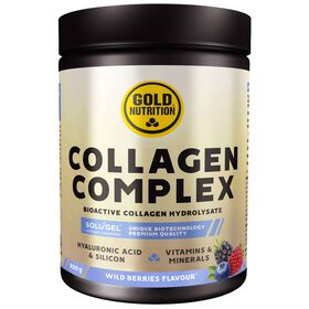Suplemento De Colagénio Sabor Wild Berries Gold Nutrition 300 gr