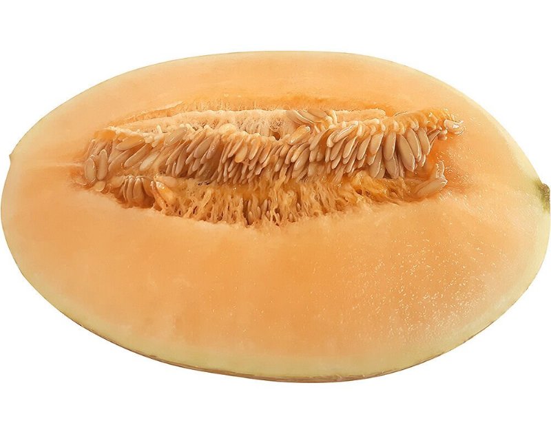 Melão Branco Waikiki Polpa Laranja Metade Kg