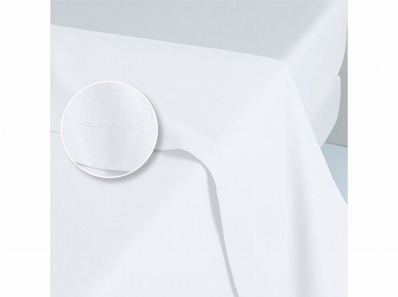 Lençol De Cima Actuel Branco 100% Algodão 240X280Cm
