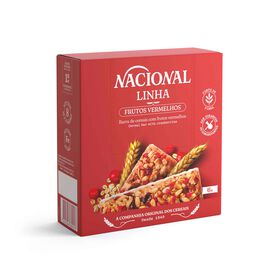 Barras De Cereais Frutos Vermelhos Linha Nacional 138 gr (6 Un)