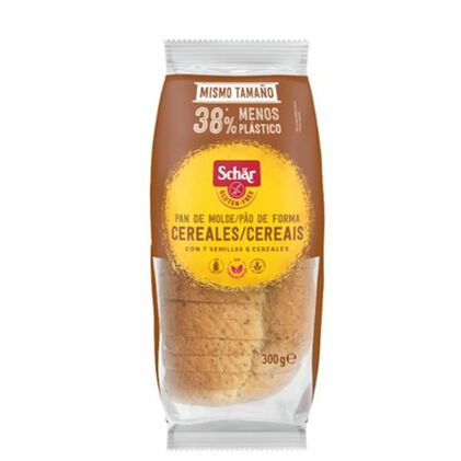 Pão De Forma Cereais Sem Glúten Schär 0.3Kg