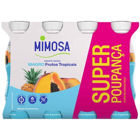 Iogurte Líquido Magro Frutos Tropicais Mimosa 1208 gr (8 Un)