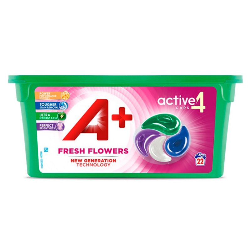 Detergente Fresh Flowers Cápsulas 22 doses