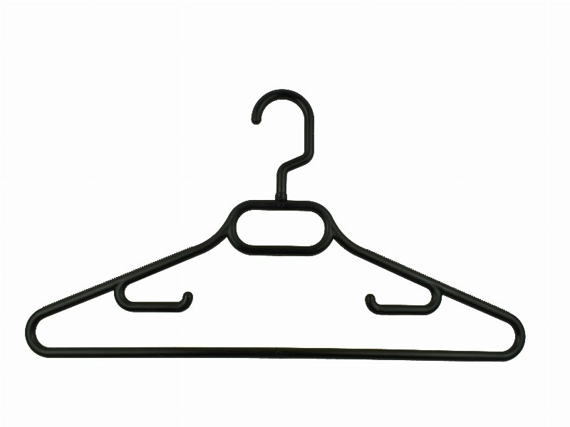 Cabides Pretos Actuel Reciclado 40Cm 5Unidades