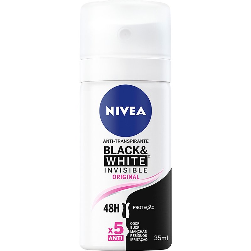 Desodorizante Invisible Black & White Spray 35 ml