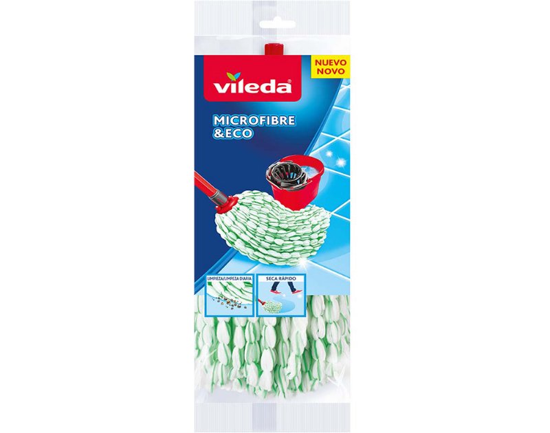 Recarga Esfregona Microfibras Eco Vileda