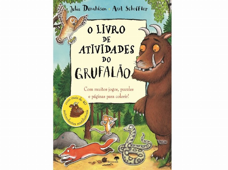 Livro O Livro De Tividades Do Grufalão