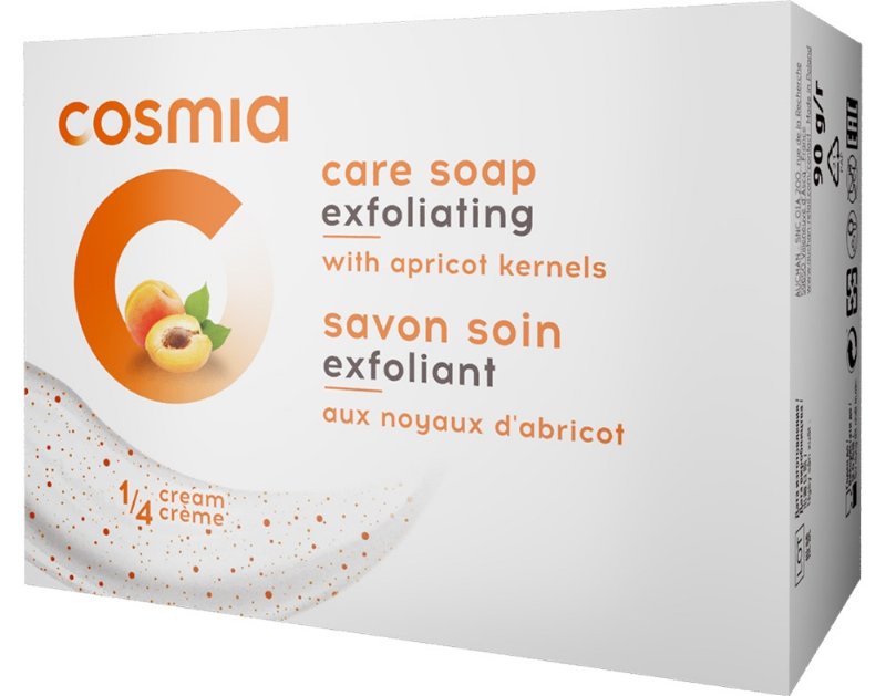 Sabonete Cosmia Exfoliante Com Alperce 90 g 1Un
