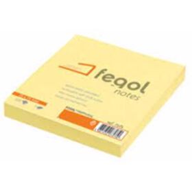 Bloco De Notas Aderentes 75X75Mm Fegol
