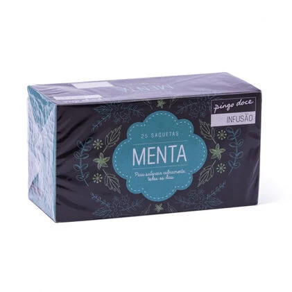 Infusão De Menta Saquetas Pingo Doce 25Un