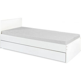 Cama Junior Com Gavetão Branca Dalia Twinko